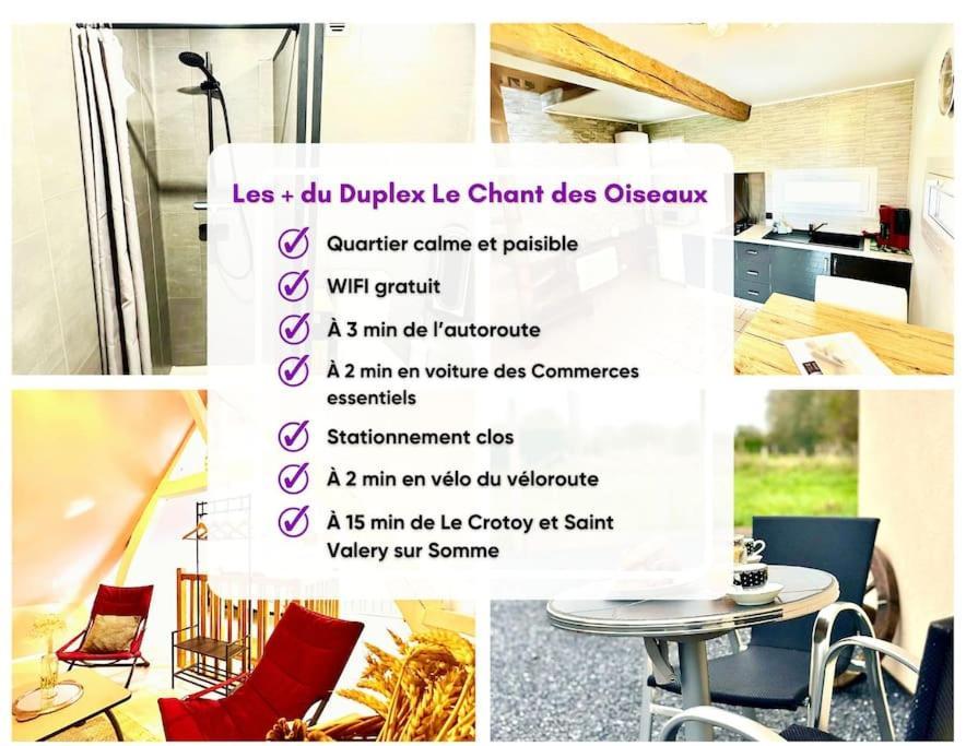 Duplex Le Chant Des Oiseaux Abbeville Ngoại thất bức ảnh